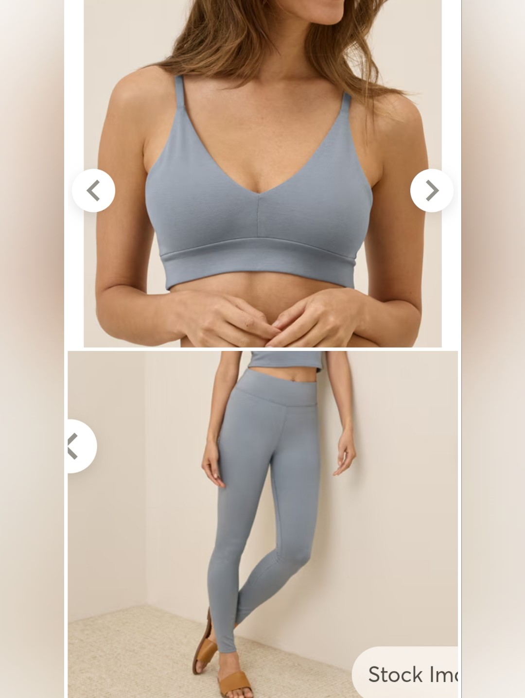 Nwt Pact Organic Cotton Bundle: On The Go-To Legging & Classic T-Shirt Bra